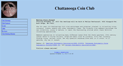 Desktop Screenshot of chattanoogacoinclub.org